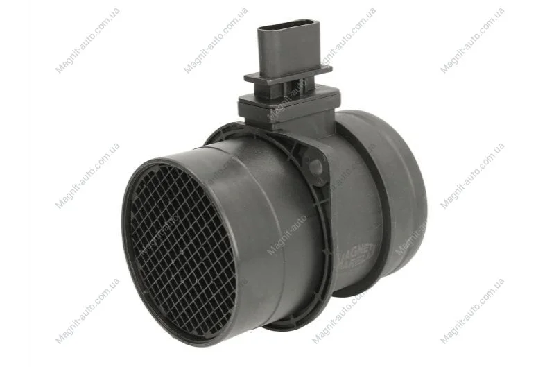 Витратомір повітря AUDI A3, A4, A4 ALLROAD, A5, A6, Q5, TT, SEAT ALTEA, ALTEA XL, EXEO, EXEO ST, LEON, TOLEDO III, SKODA OCTAVIA, OCTAVIA II, SUPERB II, YETI, VW EOS 2.0D/2.5D 01.03- MAGNETI MARELLI 213719814019 (фото 1)