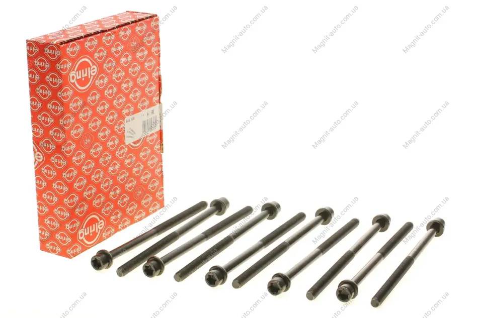 Комплект болтів ГБЦ ALFA ROMEO 147, 156, 159, GT CADILLAC BLS CHEVROLET CRUZE, MALIBU FIAT BRAVO II, CROMA, DUCATO, GRANDE PUNTO, SEDICI, STILO OPEL ASTRA H, ASTRA H GTC 1.9D/2.0D 09.03- ELRING 642100 (фото 1)