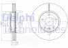 Kpl. tarcz hamulcowych (2 szt.) przód L/P CHEVROLET CRUZE, ORLANDO, VOLT, OPEL AMPERA, ASTRA J, ASTRA J GTC, MOKKA / MOKKA X, ZAFIRA C 1.3D-2.0D 05.09- Delphi BG4278C (фото 1)