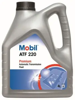 OLEJ ATF 220 DEXRON II 4L MB:236.7, MAN:339D, ZF:TE-ML 3D/4D/11A/14A/17C AUTOMAT SB. CZERWONY 4L MOBIL 142837 (фото 1)