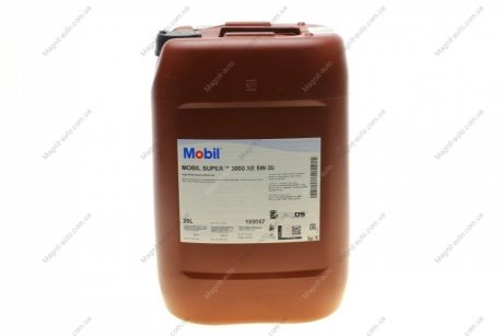 Масло моторное Super 3000 XE 5W-30 (20 л) MOBIL 150941