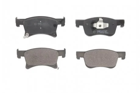 Комплект гальмівних колодок передн, OPEL ADAM, CORSA E 1.0-1.4LPG 10.12- ABE C1X043ABE