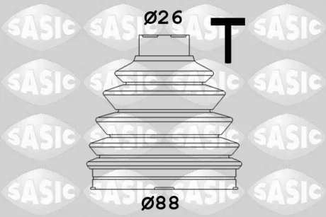 Пыльник ШРУСа внешне SASIC 1906074