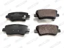 Комплект тормозных колодок задн., HYUNDAI ACCENT IV, ACCENT V, ELANTRA VI, I20 ACTIVE, I20 II, I40 I, I40 I CW, IONIQ, IX35, SOLARIS, TUCSON KIA NIRO, NIRO I, OPTIMA, RIO IV 1.0-Electric 06.10- FERODO FDB5041 (фото 3)