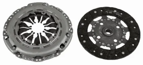 Комплект зчеплення DACIA/MB/NISSAN/RENAULT Duster/Citan/Juke/Kangoo/Megane/Scenic "1,2 "12>> SACHS 3000950758 (фото 1)