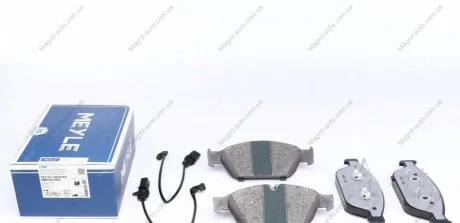 Комплект тормозных колодок, дисковый тормоз MEYLE 0252615820PD