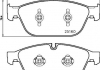 Комплект тормозных колодок, дисковый тормоз HELLA 8DB355016021 (фото 4)