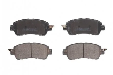 Комплект гальмівних колодок переднього., MAZDA 2 1.5/1.5D/1.5H 08.14- ABE C13070ABE