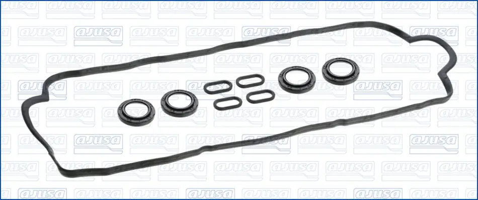 Прокладка клапанной крышки (к-кт) HYUNDAI TUCSON (04-10) 2.0d, SANTA FE II 2.2d Ajusa AJUSA 56042700 (фото 1)