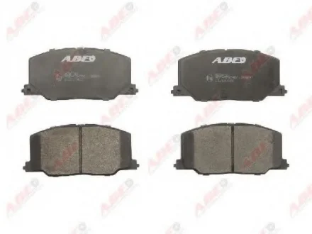 Комплект тормозных колодок переднего., LEXUS ES TOYOTA ALTEZZA, CAMRY, CARINA V, CARINA VII, CELICA, CENTURY, CHASER, CORONA, GRANVIA, HIACE III, PASEO, PROGRES, RAUM, SPRINTER 1.3-4.0 10.82-07.07 ABE C12037ABE