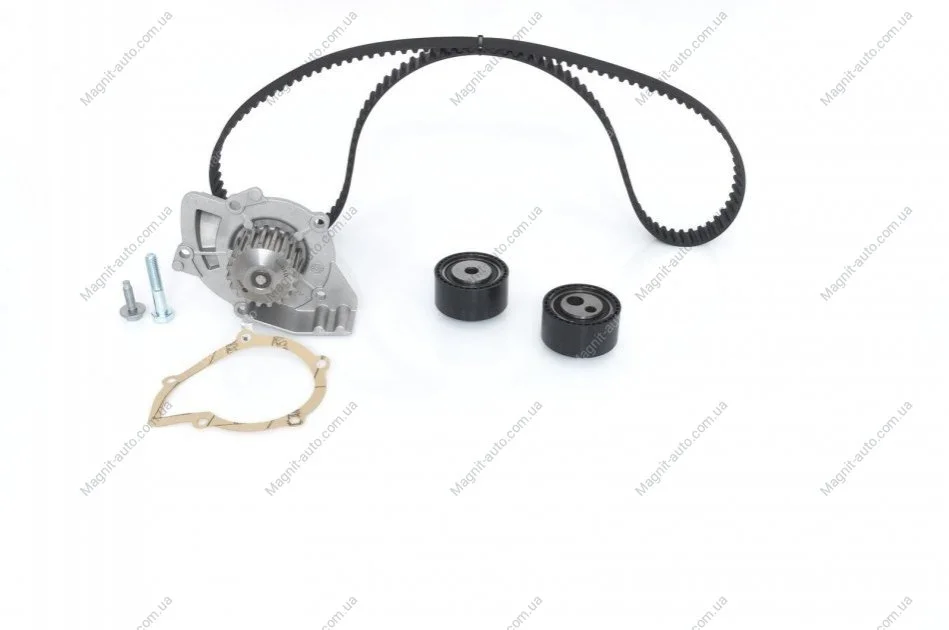 Водяной насос + комплект зубчатого ремня BOSCH 1987946411 (фото 1)