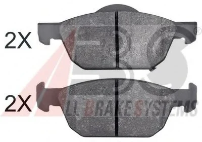 Гальмівні колодки перед. Honda Civic 12-22 (ATE) A.B.S. 35002
