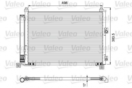 CHгODNICA KLIM FORD RANGER 06- Valeo 814403