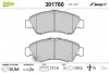 Гальмівні колодки дискові HONDA Civic/Jazz/Logo "1,2-1,6 "F "91-08 Valeo 301760 (фото 1)