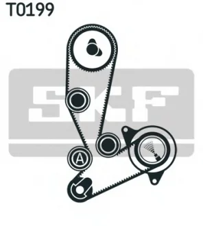 Ремкомплект ГРМ + помпа FIAT DUCATO"07->> SKF VKMC02390