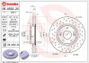 Tarcza ham. XTRA nawiercana, malowana BREMBO 09A5322X (фото 1)