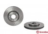 Tarcza ham. XTRA nawiercana, malowana BREMBO 09A5322X (фото 2)