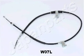 Трос, стояночная тормозная система JAPANPARTS BCW07L (фото 1)