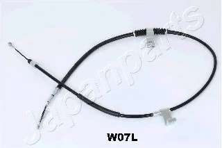 Трос, стояночная тормозная система JAPANPARTS BCW07L