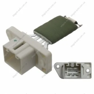 Реостат вентилятора обігрівача Transit (V184) 00-/Focus 99-05/Mondeo 96-07 FEBI BILSTEIN 38635