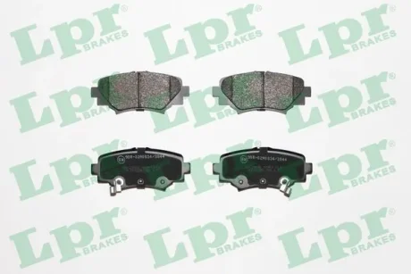 Дисковые тормозные колодки, комплект LPR 05P1918