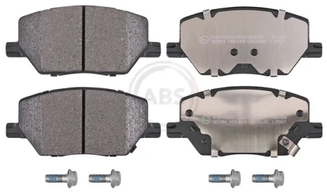 KLOCKI HAMULC. FIAT 500X 14- PRZÓD A.B.S. 35098