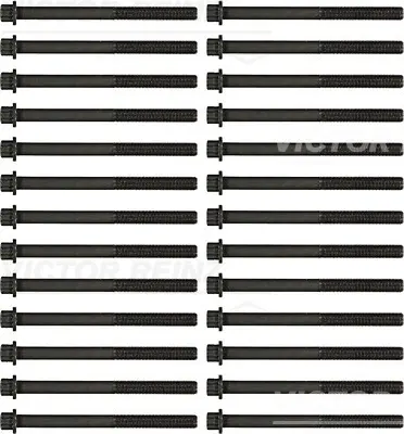 Комплект болтов ГБЦ TOYOTA LAND CRUISER, LAND CRUISER 100, LAND CRUISER 80 4.2D 01.90- VICTOR REINZ 145503103 (фото 1)