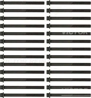 Комплект болтов ГБЦ TOYOTA LAND CRUISER, LAND CRUISER 100, LAND CRUISER 80 4.2D 01.90- VICTOR REINZ 145503103