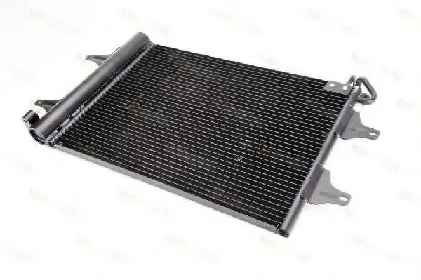 Радіатор кондиціонера (з осушувачем) SEAT CORDOBA, IBIZA III SKODA FABIA I, FABIA I PRAKTIK, FABIA II, ROOMSTER, ROOMSTER PRAKTIK VW FOX, POLO IV, POLO V 1.0-2.0 08.99- THERMOTEC KTT110029 (фото 1)
