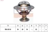 Termostat YARIS 1.3 /bez uszcz EPS 1880222S