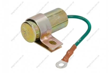 Конденсатор (ємність 0,27 µF) VOLVO 340-360 ALFA ROMEO ALFETTA, GTV CITROEN C35, CX I FIAT 124, 124 SPIDER, 127, 128, 131, 132, FIORINO, RITMO PEUGEOT 204, 404, 504, 505, J7 0.8-2.7 10.62-01.94 Valeo 607453