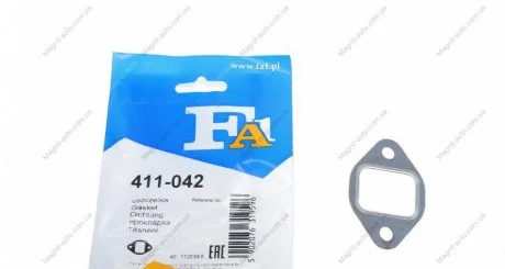 Прокладка колектора двигуна металева Fischer Automotive One (FA1) 411042