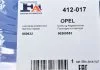 Прокладка коллектора двигателя металлическая Fischer Automotive One (FA1) 412017 (фото 3)