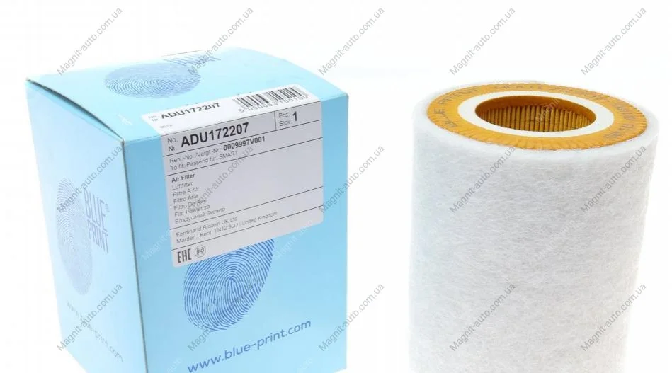 Повітряний фільтр BLUE PRINT ADU172207 (фото 1)