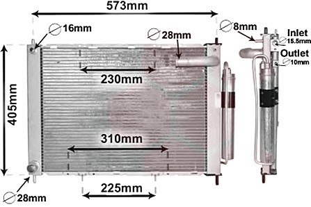 Модуль охлаждения Van Wezel 1300M370