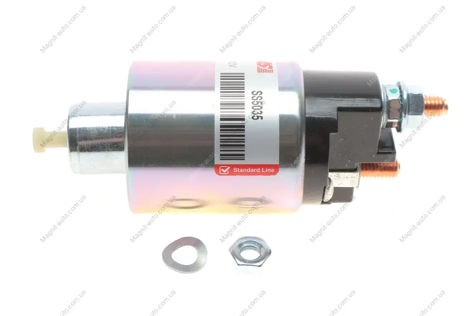 Реле стартера втягуюче (12V) Renault Kangoo 1.9 dCi 00- AS SS5035 (фото 1)