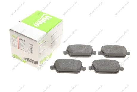 Тормозные колодки дисковые FORD/LANDROVER/VOLVO Focus/Mondeo/Freelander2/XC70 "1,6-4,4 "R "06>> Valeo 301935
