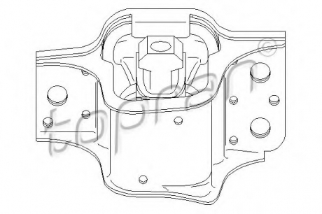 Подвеска, двигатель TOPRAN TOPRAN / HANS PRIES 700526