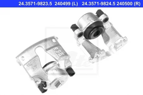 Тормозной суппорт, L, OPEL Adam, Astra, Combo, Corsa, Meriva, Zafira; 1.0-1.8, 01- ATE 24357198235