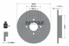 Тормозной диск TEXTAR 92204000 (фото 1)