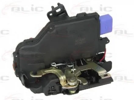 Замок дверей передніх прав SEAT ALTEA, ALTEA XL, TOLEDO III 5P SKODA OCTAVIA II VW CADDY III, GOLF V, GOLF V PLUS, GOLF VI, GOLF VI PLUS, JETTA III, PHAETON, TOUAREG 7L, TOURAN I 04.02-03.16 BLIC 601001038422P