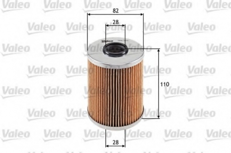 Масляный фильтр Valeo 586535