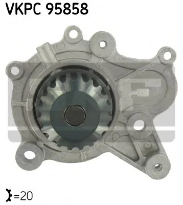Водяной насос SKF VKPC95858 (фото 1)