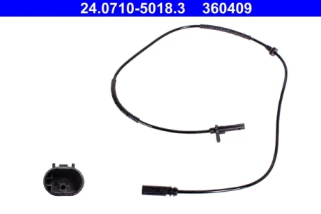 Датчик ABS (РОЗПРОДАЖ) ATE 24071050183
