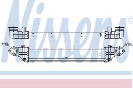 Интеркулер NISSENS 96786