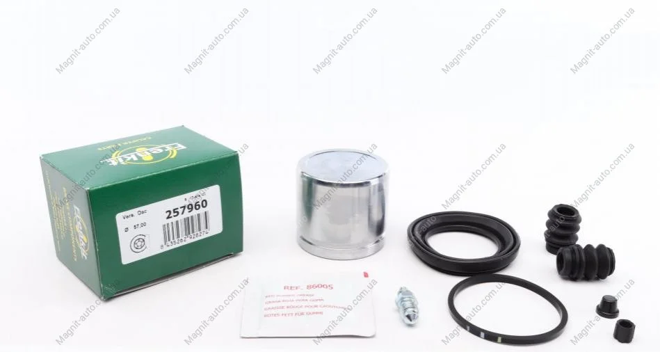 Ремкомпл. супорта пер. Elantra 05-/Soul 09-(розширений/57 mm) FRENKIT 257960 (фото 1)