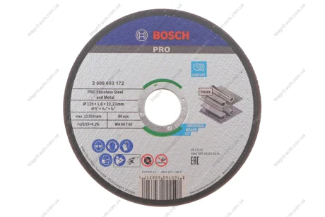 Відрізний круг BOSCH 2 608 603 172