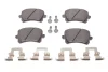 Колодки гальмівні, AUDI A3, A4, A6, Q3, TT; SEAT Alhambra, Altea, Exeo, Leon, Toledo III; SKODA Octavia II, Superb II; VW Caddy III ATE 13046027492 (фото 1)