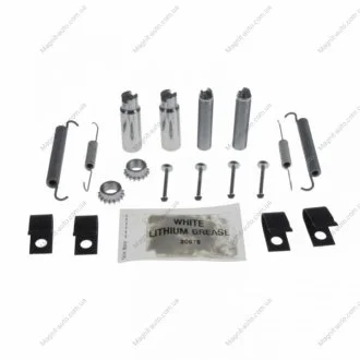 Монтажний набір гальмівних колодок передн JEEP COMMANDER, GRAND CHEROKEE II, GRAND CHEROKEE III 3.0D-6.1 04.99-12.10 BLUE PRINT ADA1041505