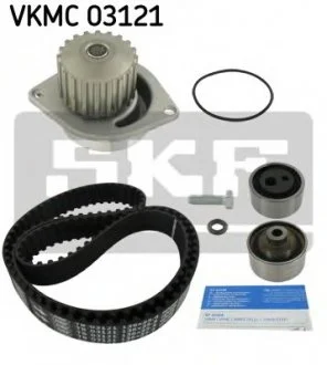 Роликовий модуль натягувача ременя (ролик, ремінь, помпа) SKF VKMC03121
